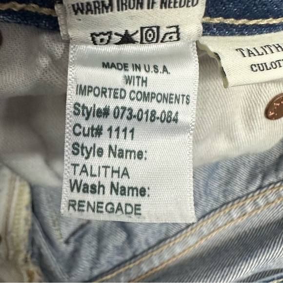 TRAVE size 23 High Waist Cut Off Jean Shorts - Picture 9 of 11